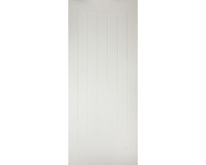 Mexicano White GRP External Door