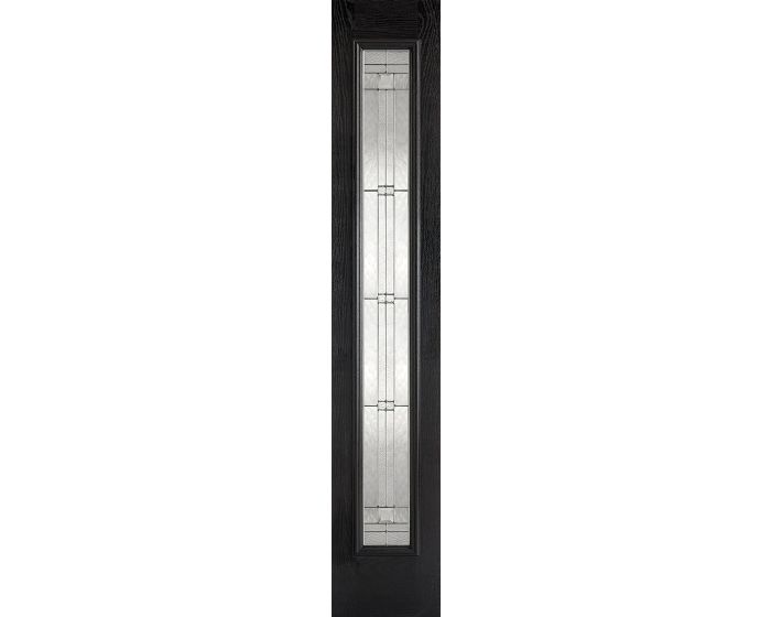 Black And White Prefinished GRP Elegant Sidelight 