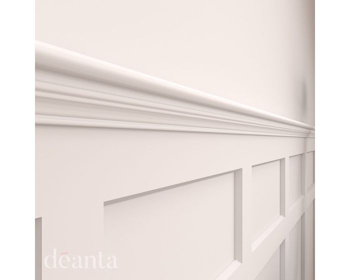 Deanta White Primed Bullnose Moulding