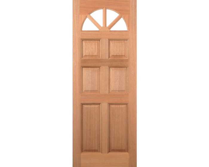 Carolina Unglazed 6P Hardwood External Door