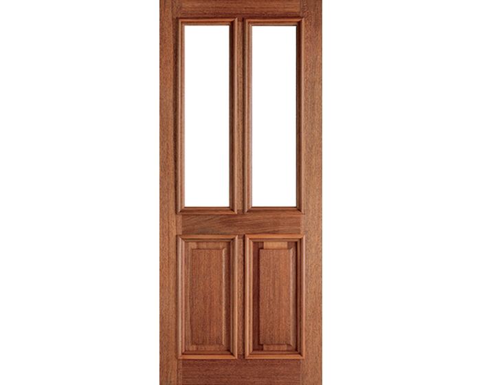 Derby Unglazed 2L Hardwood External Door