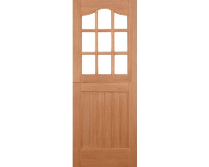 Stable Unglazed 9L Hardwood Dowelled External Door