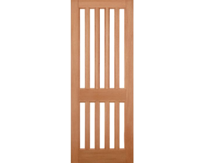 Windsor Clear Glazed Hardwood External Door