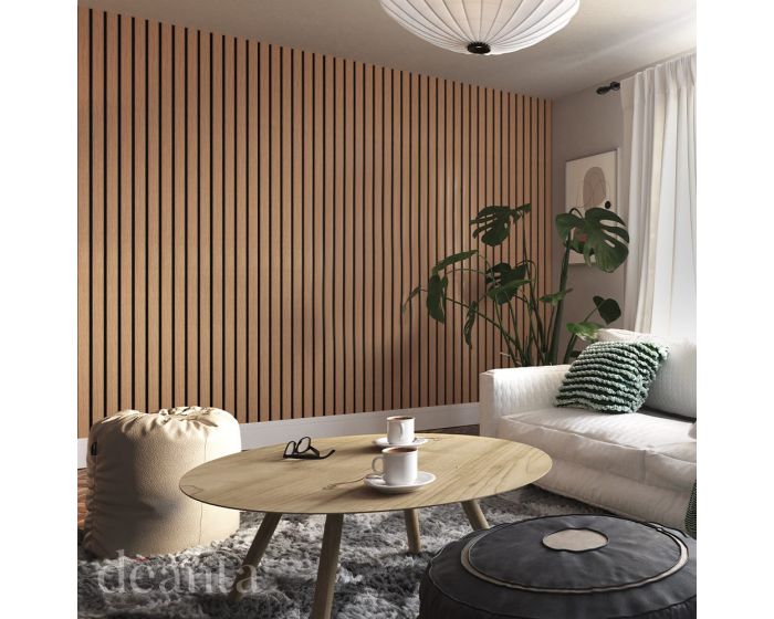 Deanta Acoustic Wall Panelling Oak PLUS