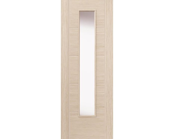 Tigris Ivory Glazed Laminate Internal Door