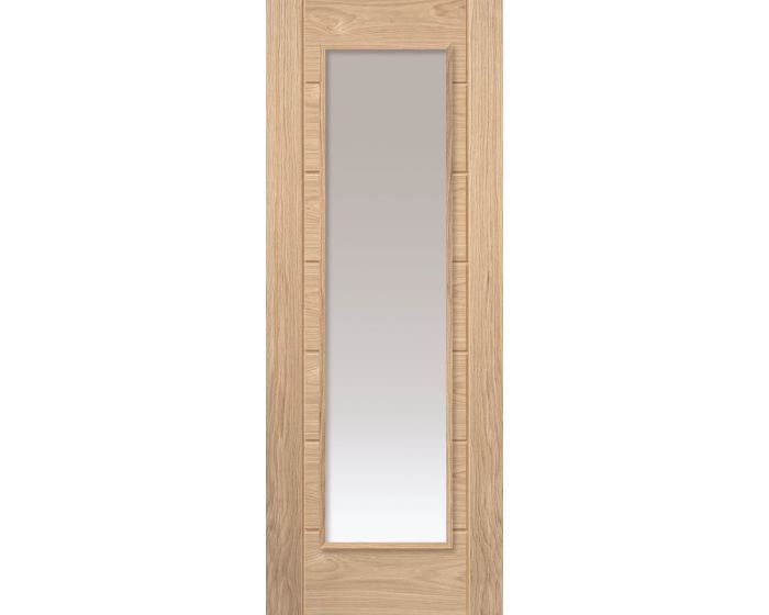 Palomino Unfinished Oak Glazed Internal Door