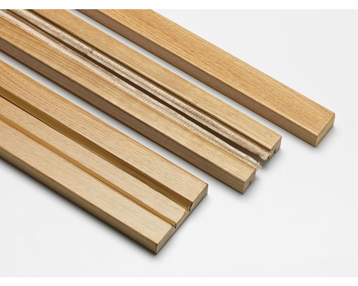 JB Kind Oak Varnished Single Pocket Door Accessory Pack