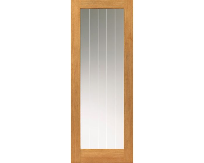 Thames 1 Light Prefinished Oak Internal Door