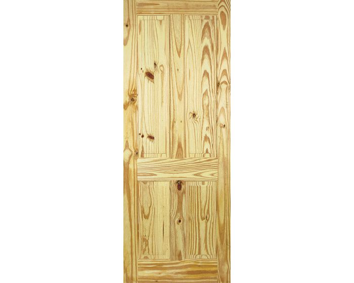 Knotty Pine 4 Panel Internal Door