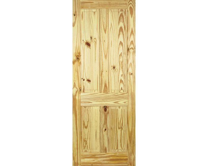 Knotty Pine 4 Panel Internal Door
