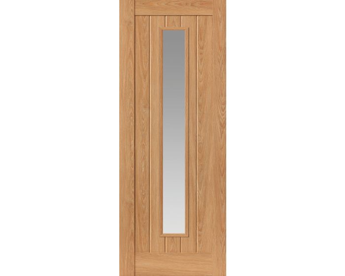 Hudson Oak Glazed Laminate Internal Door