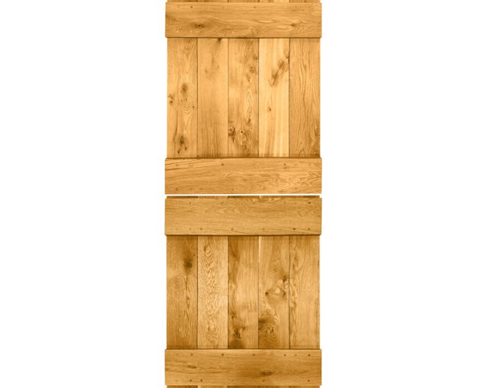 Solid Oak Stable Barn Door