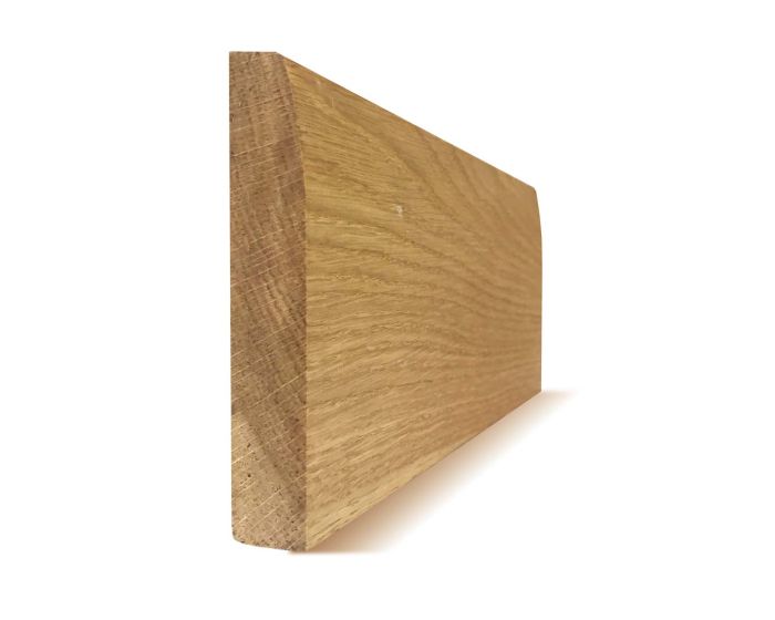 Chamfer Solid Oak Skirting Boards