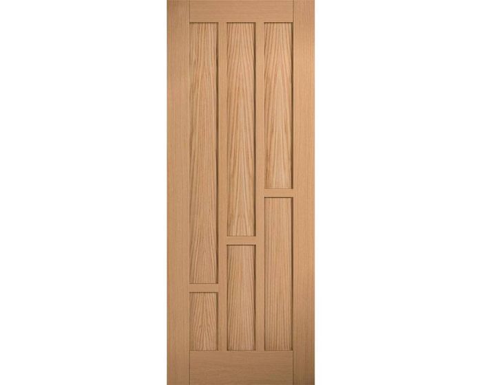 Coventry Unfinished Oak 6 Panel FD30 Internal Fire Door
