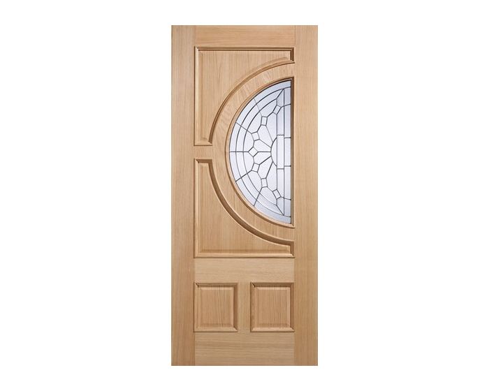 Empress Oak Glazed External Door