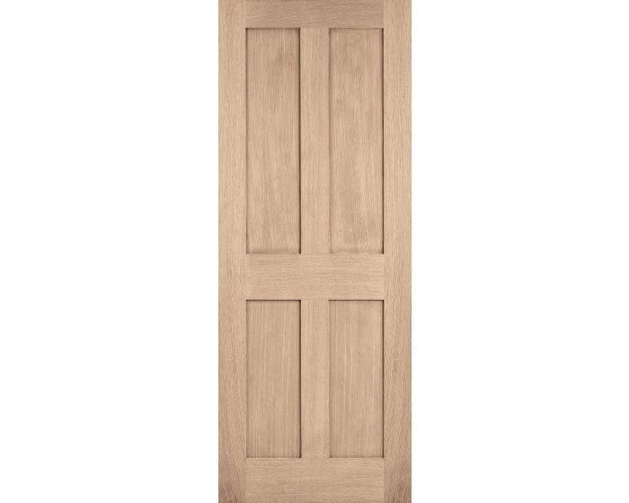 London Flat 4P Prefinished Oak FD30 Internal Fire Door