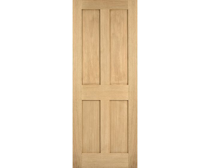 London Flat 4P Unfinished Oak Internal Door