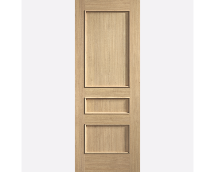 Toledo 3 Panel Prefinished Oak Door