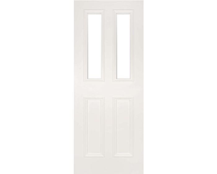 Rochester White Primed Glazed Door