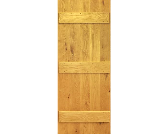 Solid Oak Rustic Barn Door
