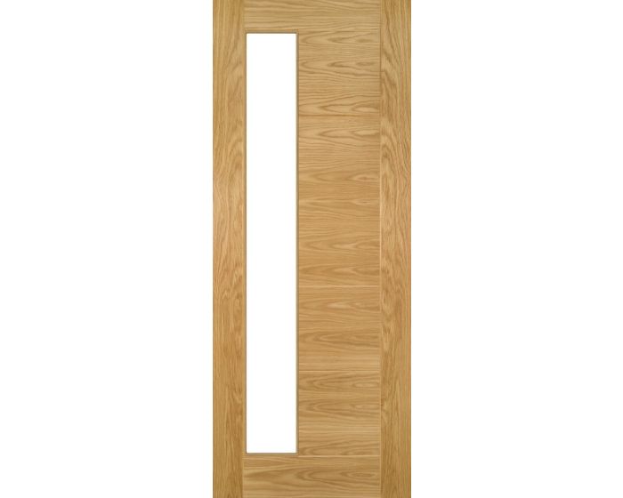 Seville Prefinished Oak 1SL Glazed FSC Door