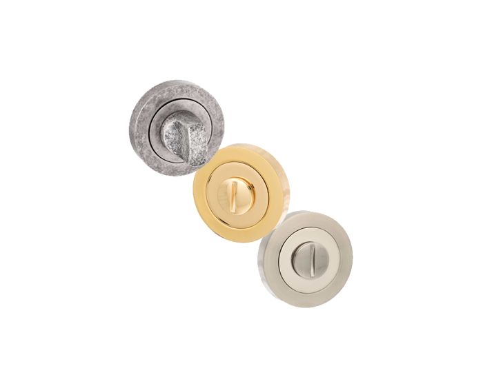 Round WC Turn And Release - Various Finishes