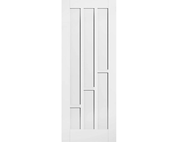 Coventry White Primed 6 Panel Internal Door
