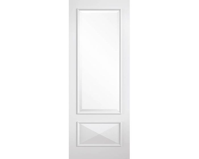 Knightsbridge White Primed Glazed Internal Door