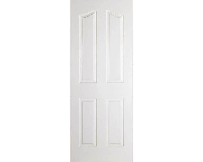Textured Mayfair White Moulded Internal Door