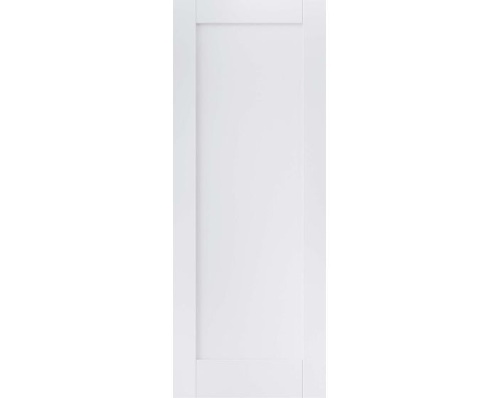 White Primed Pattern 10 Solid FD30 Internal Fire Door