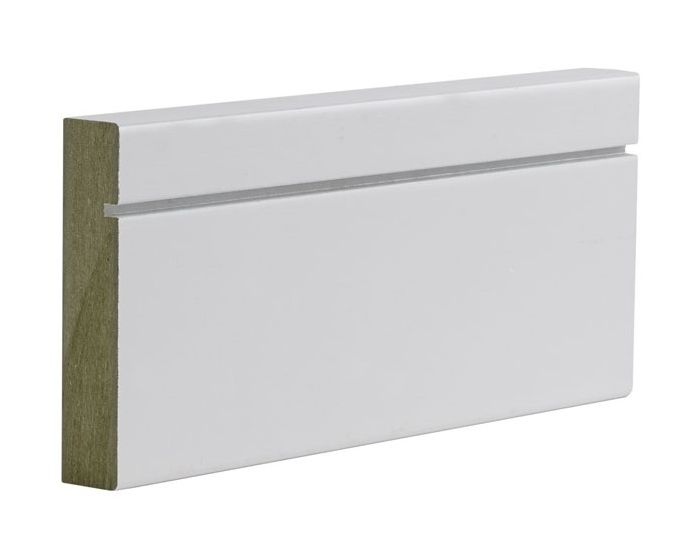 White Primed Shaker Architrave Set