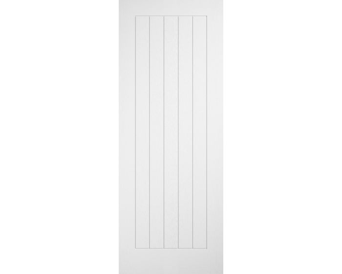 Cottage White Prefinished Laminate Fire Door