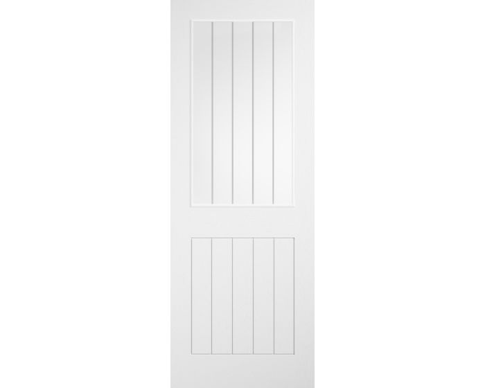 Cottage White Prefinished Laminate Glazed Door