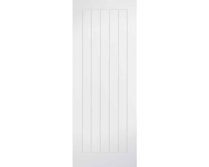 White Primed Cottage Internal Door                                         
