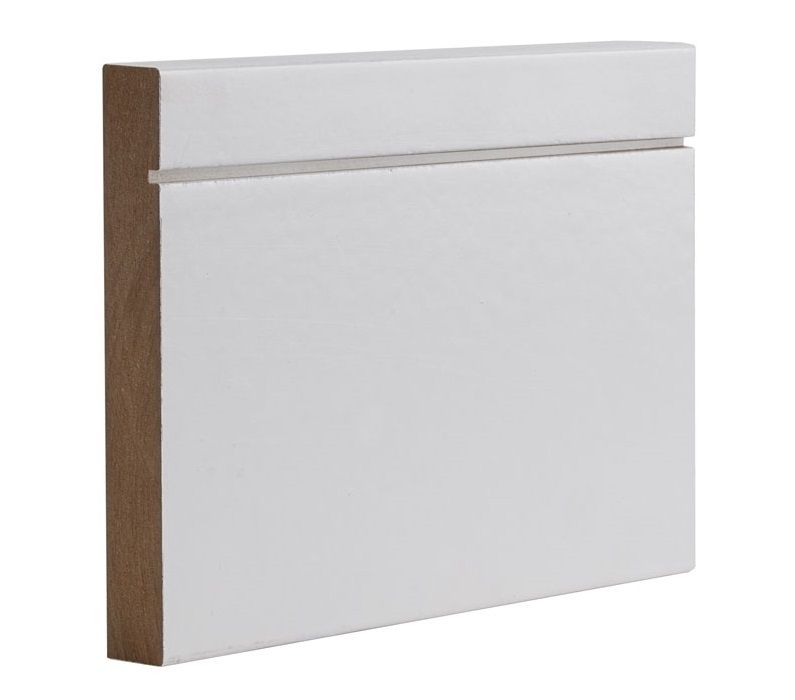 White Primed Shaker Skirting Boards - Internal Doors™