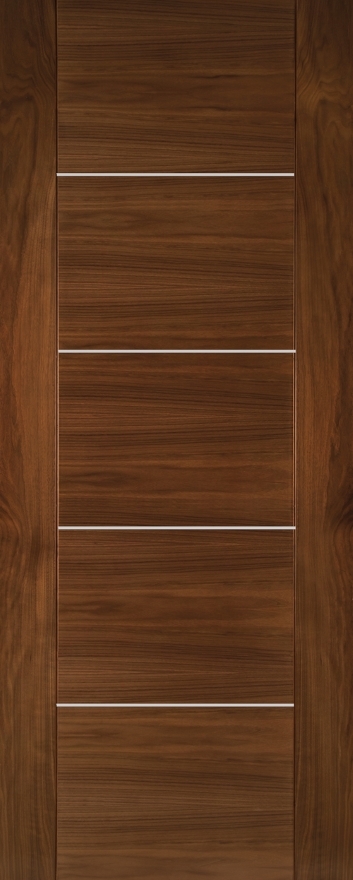 Valencia Prefinished Walnut Fire Door
