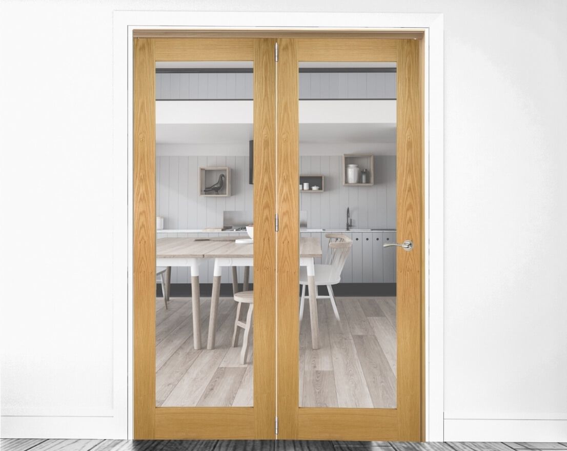 Walden Glazed Oak Internal Door Fold Kit