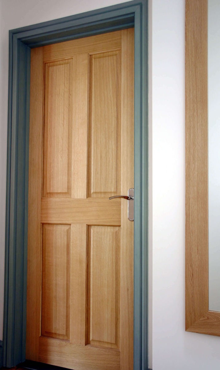 Victorian 4 Panel Veneer Oak Door