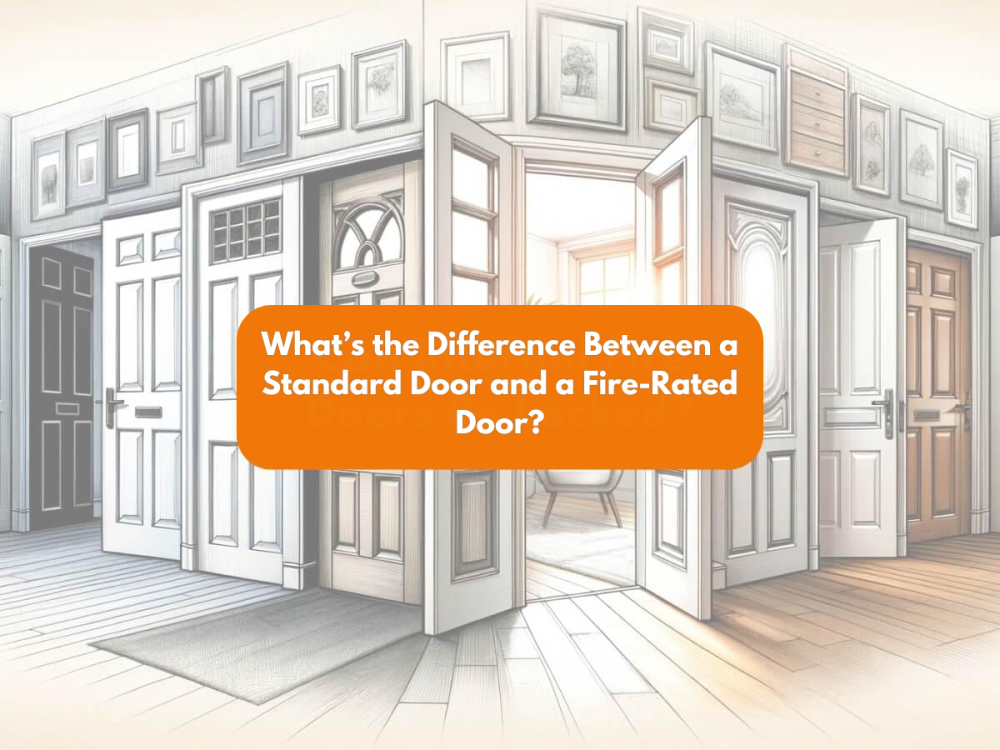 What’s the Difference Between a Standard Door and a Fire-Rated Door?