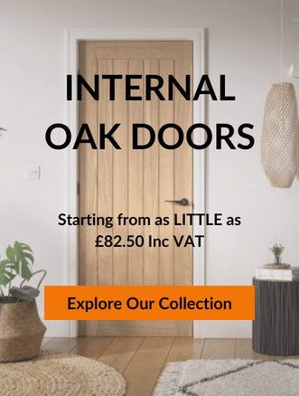 Contemporary Internal Oak Door for Modern Home - Prices from £82.50