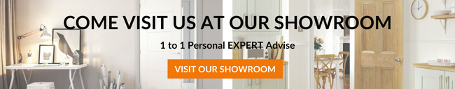 Invitation to Visit Our Showroom for Personal Expert Door Advice - Interior View with a Range of Doors Displayed