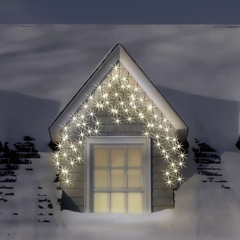 christmas lights above door
